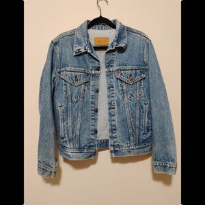 LEVI'S Vintage Made in USA denim trucker jacket